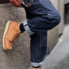 13oz Indigo Nep Selvedge Denim Jeans - Image 5
