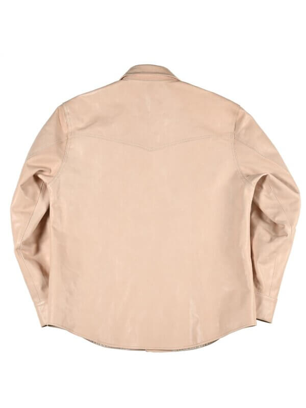 Full Grain Veg Tan Natural Leather - Shirt/Jacket - Image 4