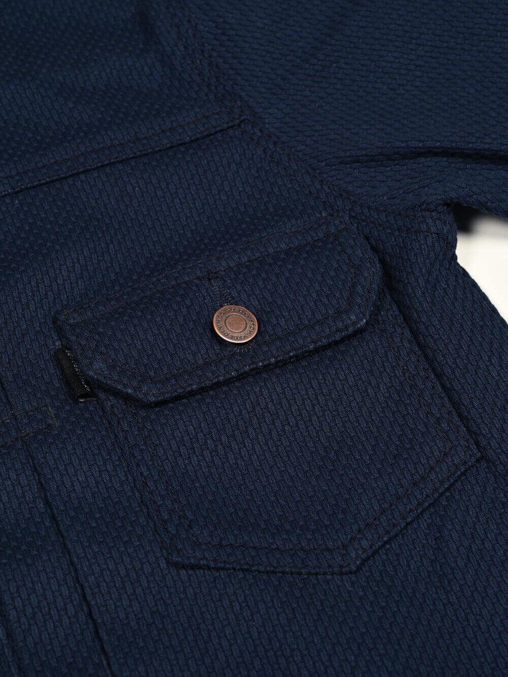 12oz Indigo Sashiko Denim Jacket - Image 8