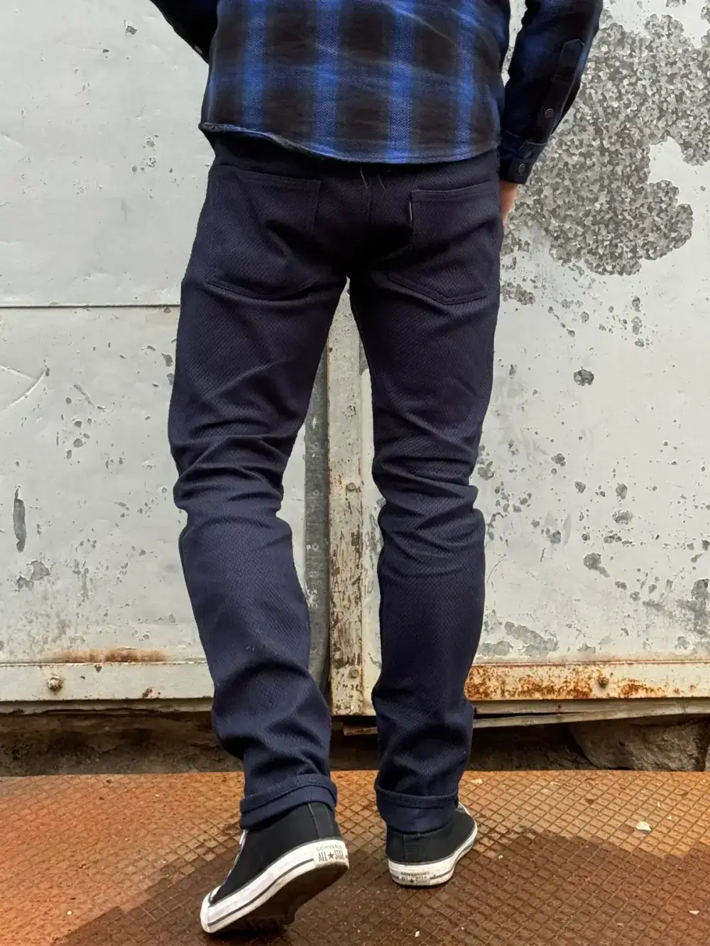 12oz Indigo Sashiko Denim Jeans - Image 6