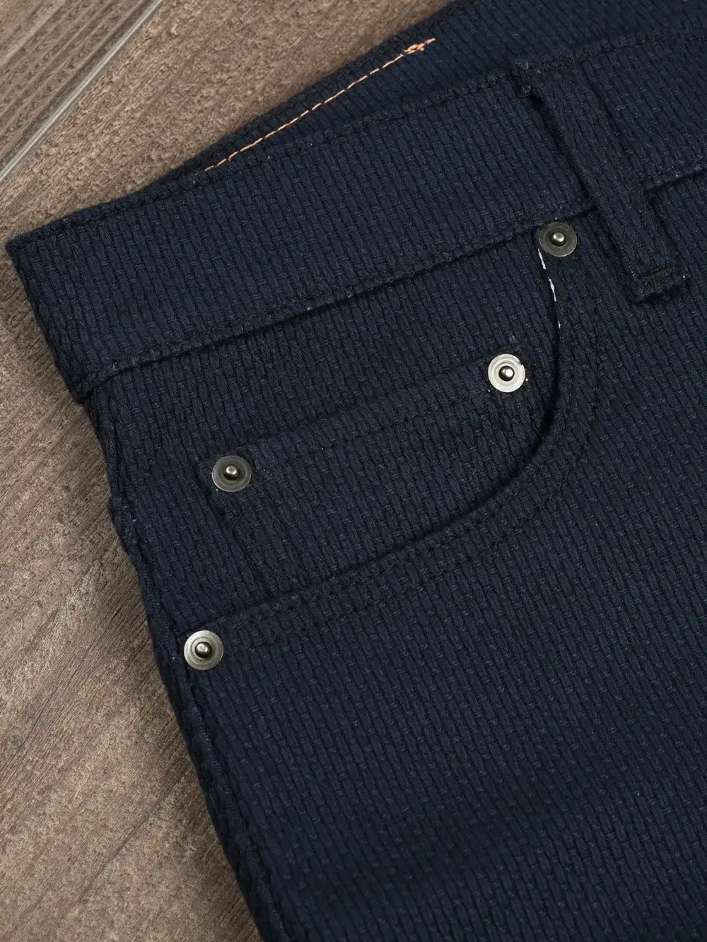 12oz Indigo Sashiko Denim Jeans - Image 7