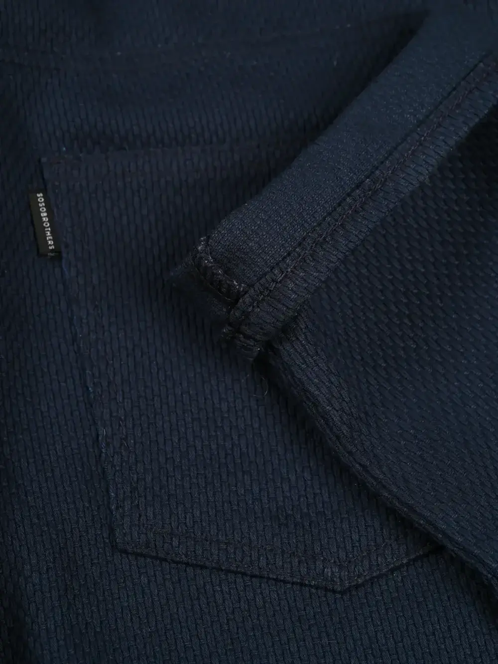 12oz Indigo Sashiko Denim Jeans - Image 8