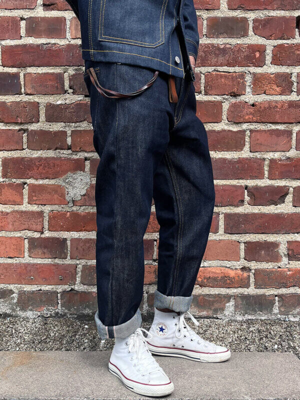 20oz Ghost Indigo Selvedge Denim Jeans - Image 6