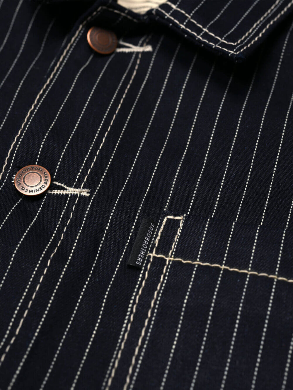 The Railroad Wabash Selvedge Denim Jacket - Image 5