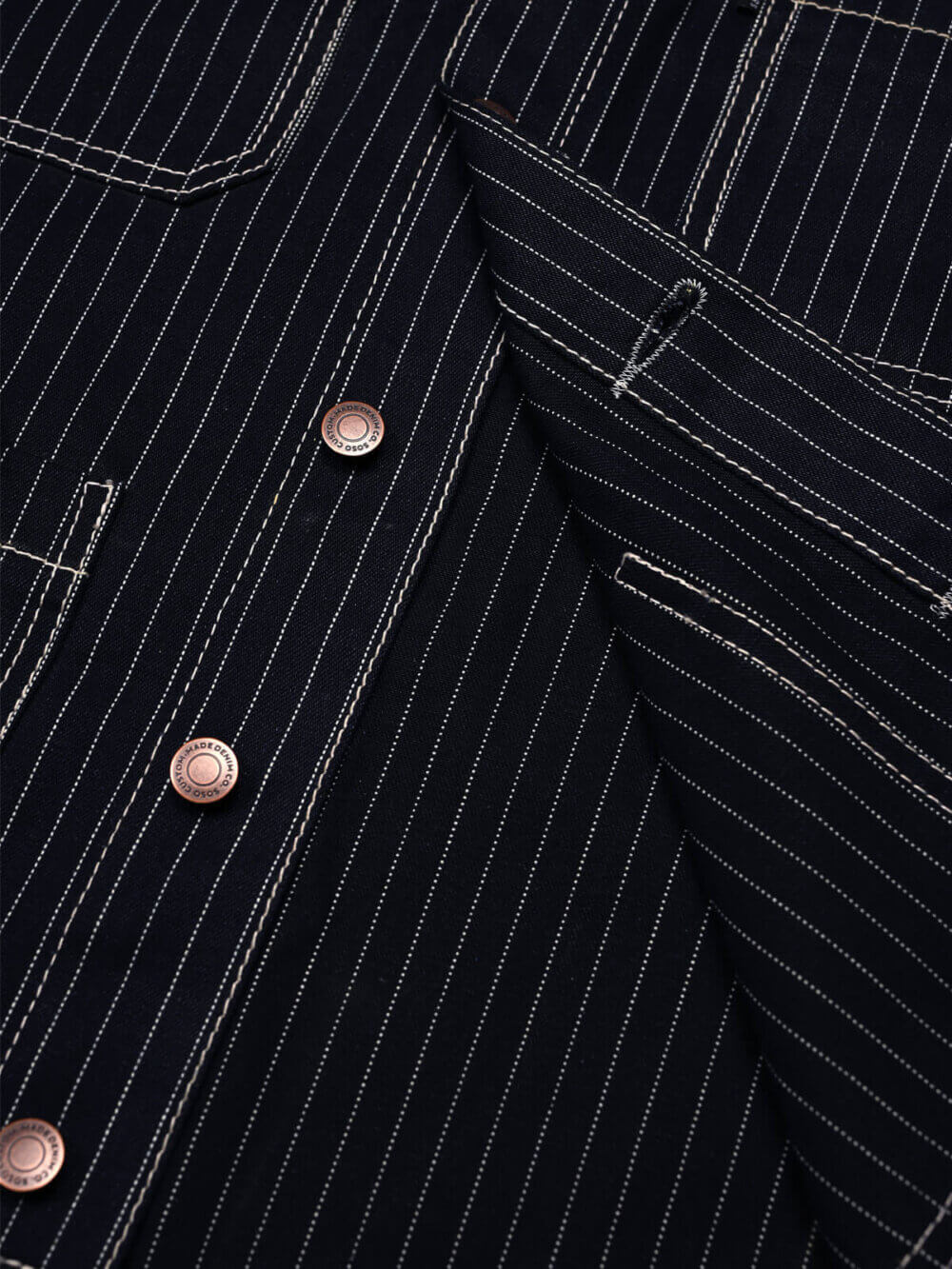 The Railroad Wabash Selvedge Denim Jacket - Image 4