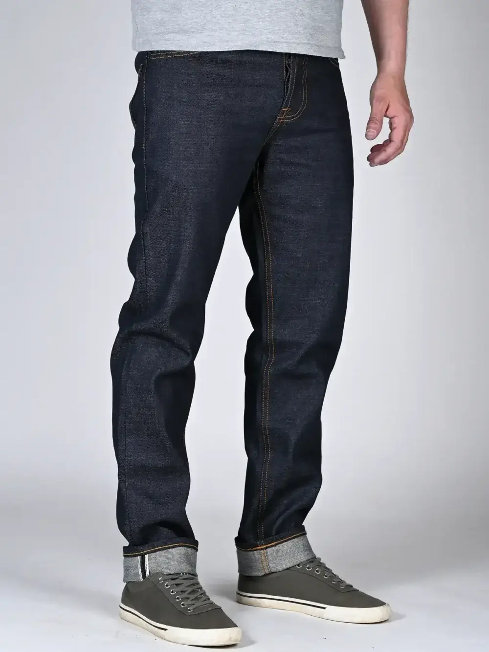 13.5oz Classic Indigo Selvedge Denim Jeans - Image 3