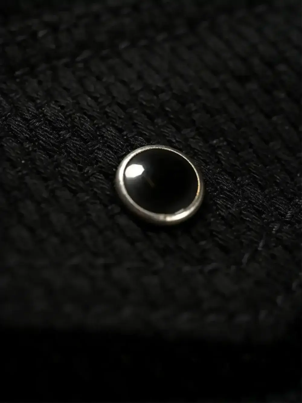 12oz Black Sashiko Denim Shirt - Image 9