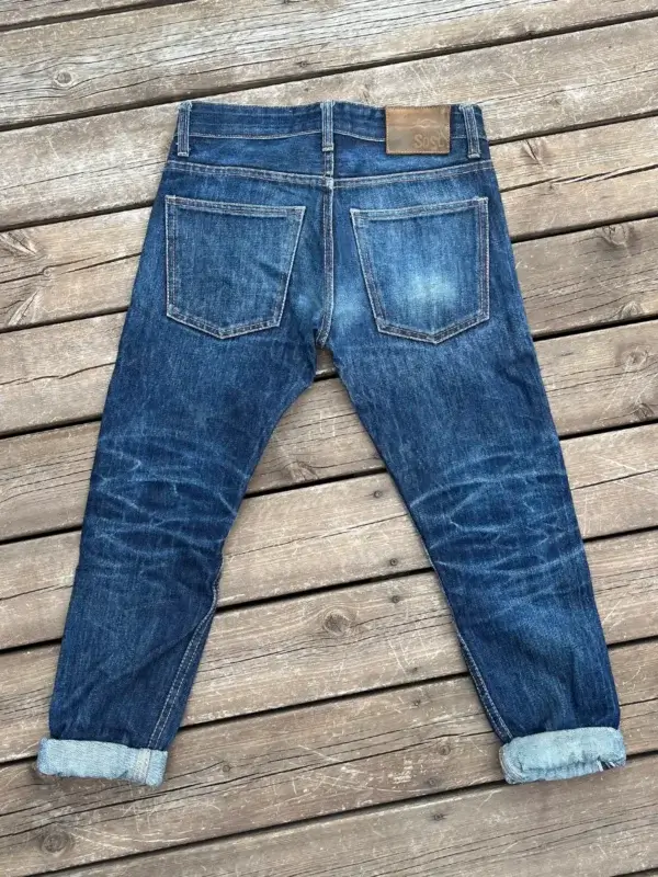 13.5oz Classic Indigo Selvedge Denim Jeans - Image 12