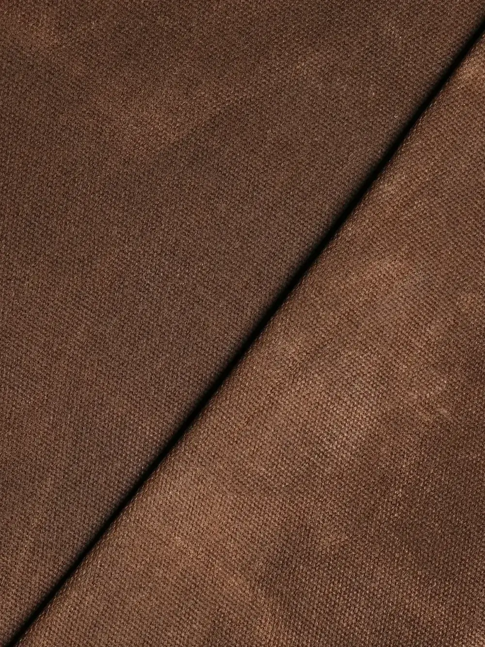 13oz Brown Canvas Waxed Denim Jeans - Image 2