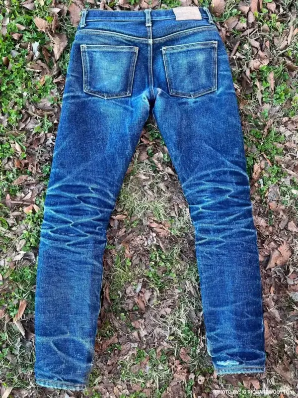 25oz Ghost Indigo Selvedge Denim Jeans - Image 15