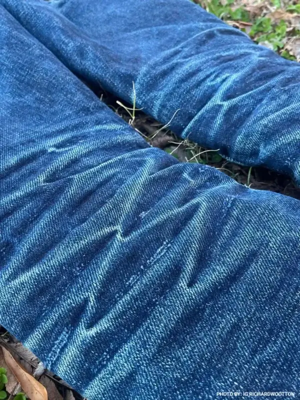 25oz Ghost Indigo Selvedge Denim Jeans - Image 16