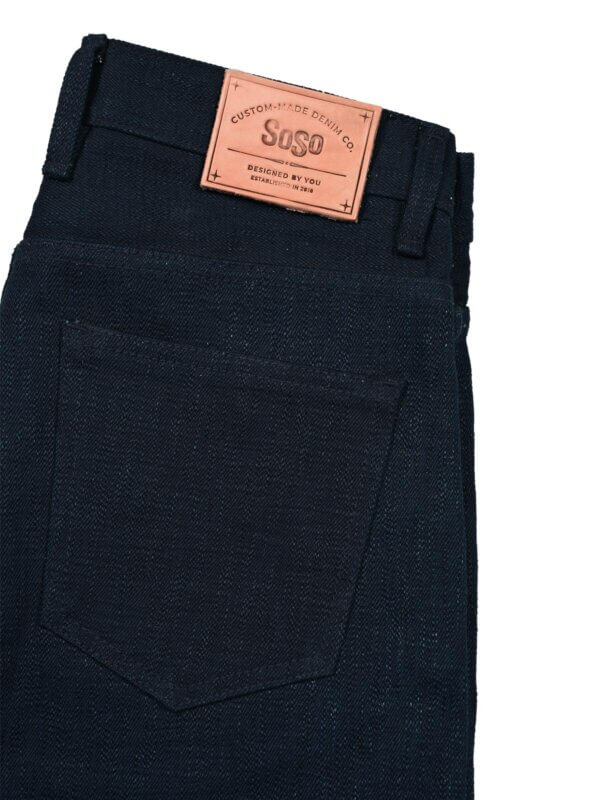 18oz Double Indigo Slub Selvedge Denim Jeans - Image 9