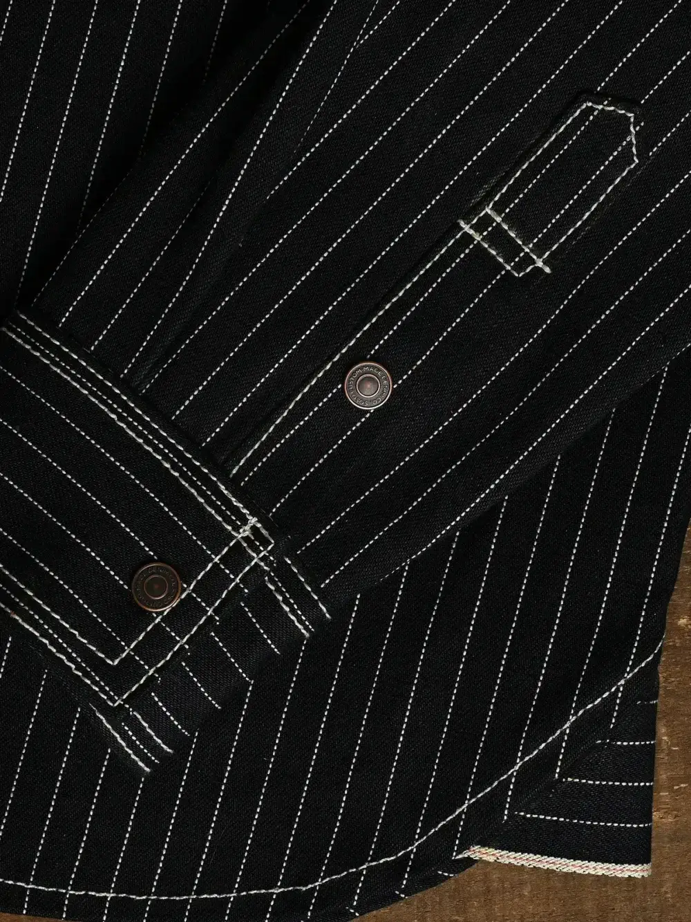 The Railroad Wabash Selvedge Denim Shirt - Image 5