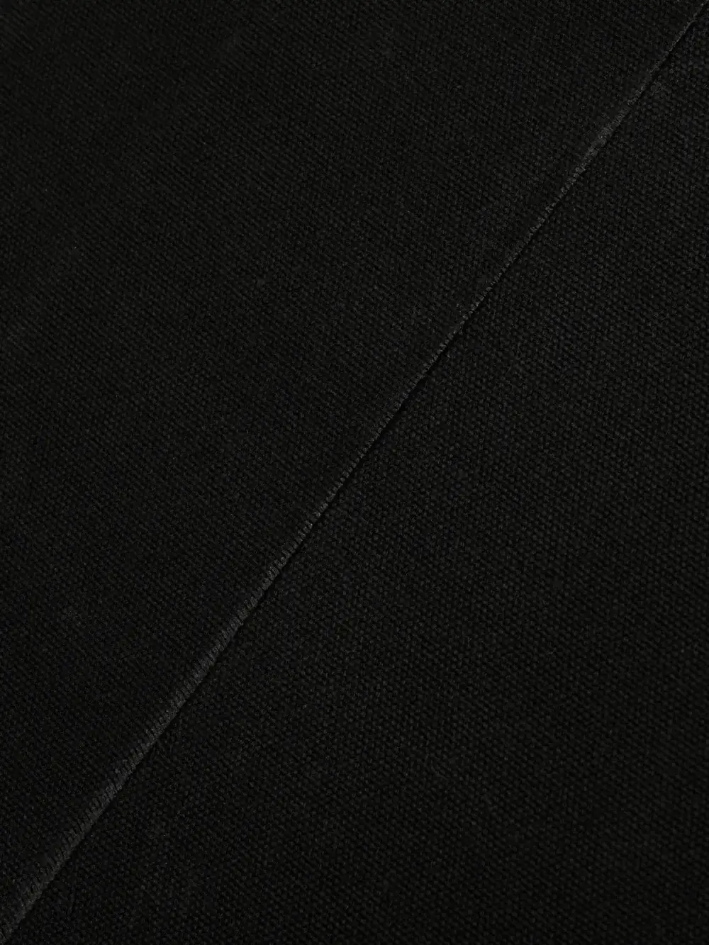 13oz Black Canvas Waxed Denim Jacket - Image 2