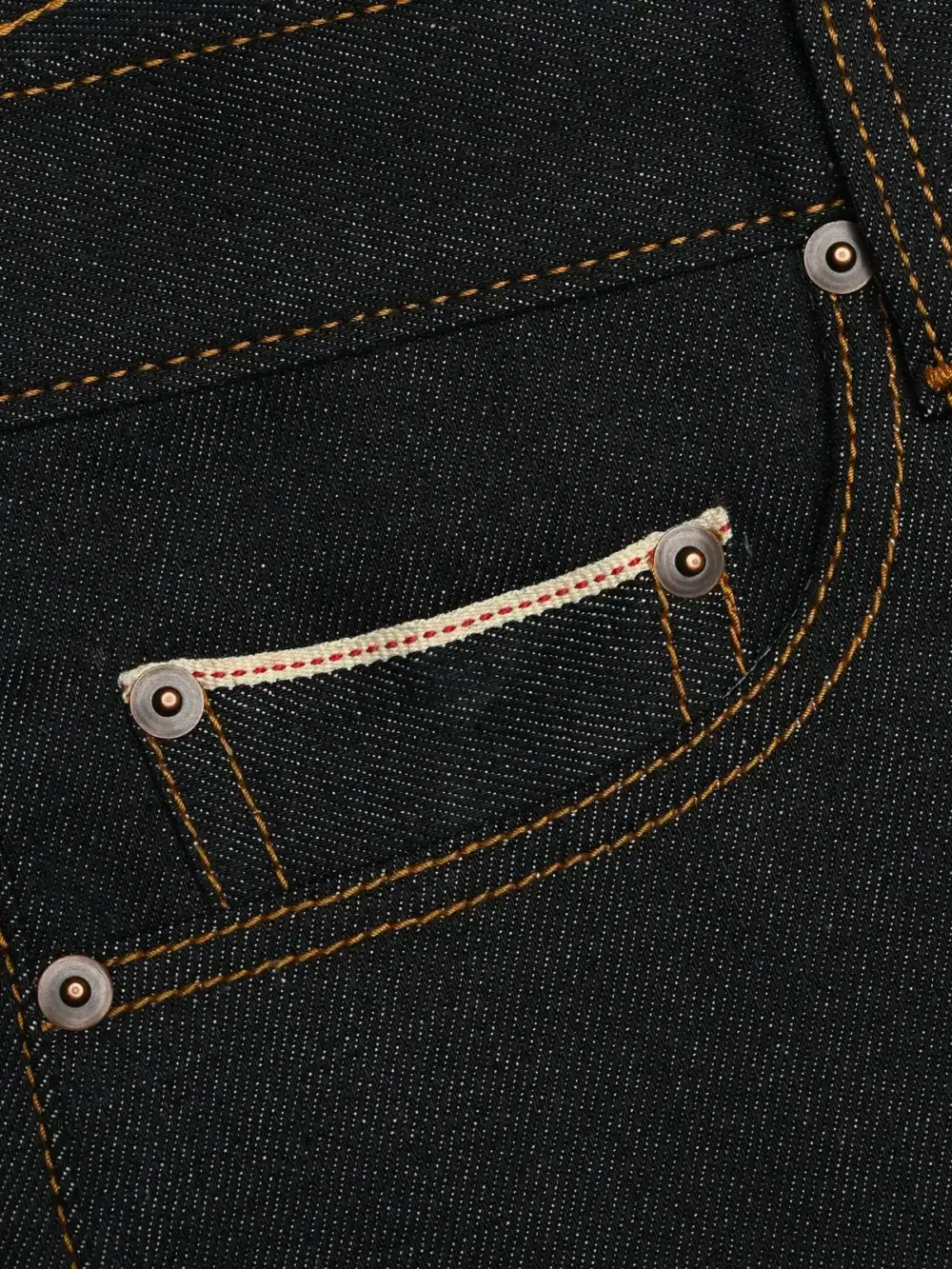 11oz Indigo Stretch Selvedge Denim Jeans - Image 11