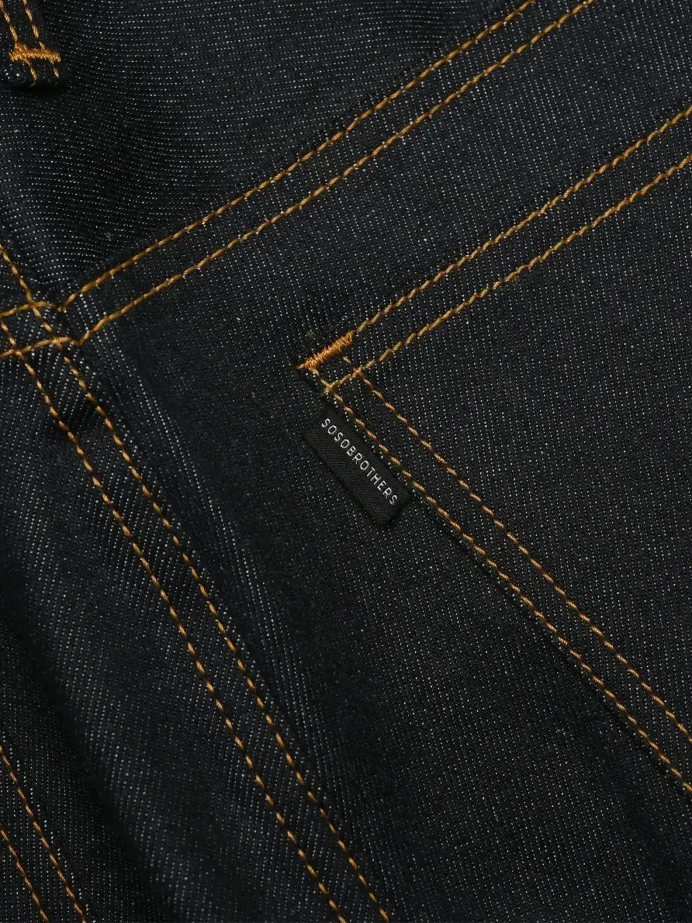 11oz Indigo Stretch Selvedge Denim Jeans - Image 12