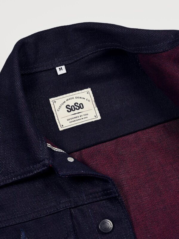 22oz Red Weft Selvedge Denim Jacket - Image 10