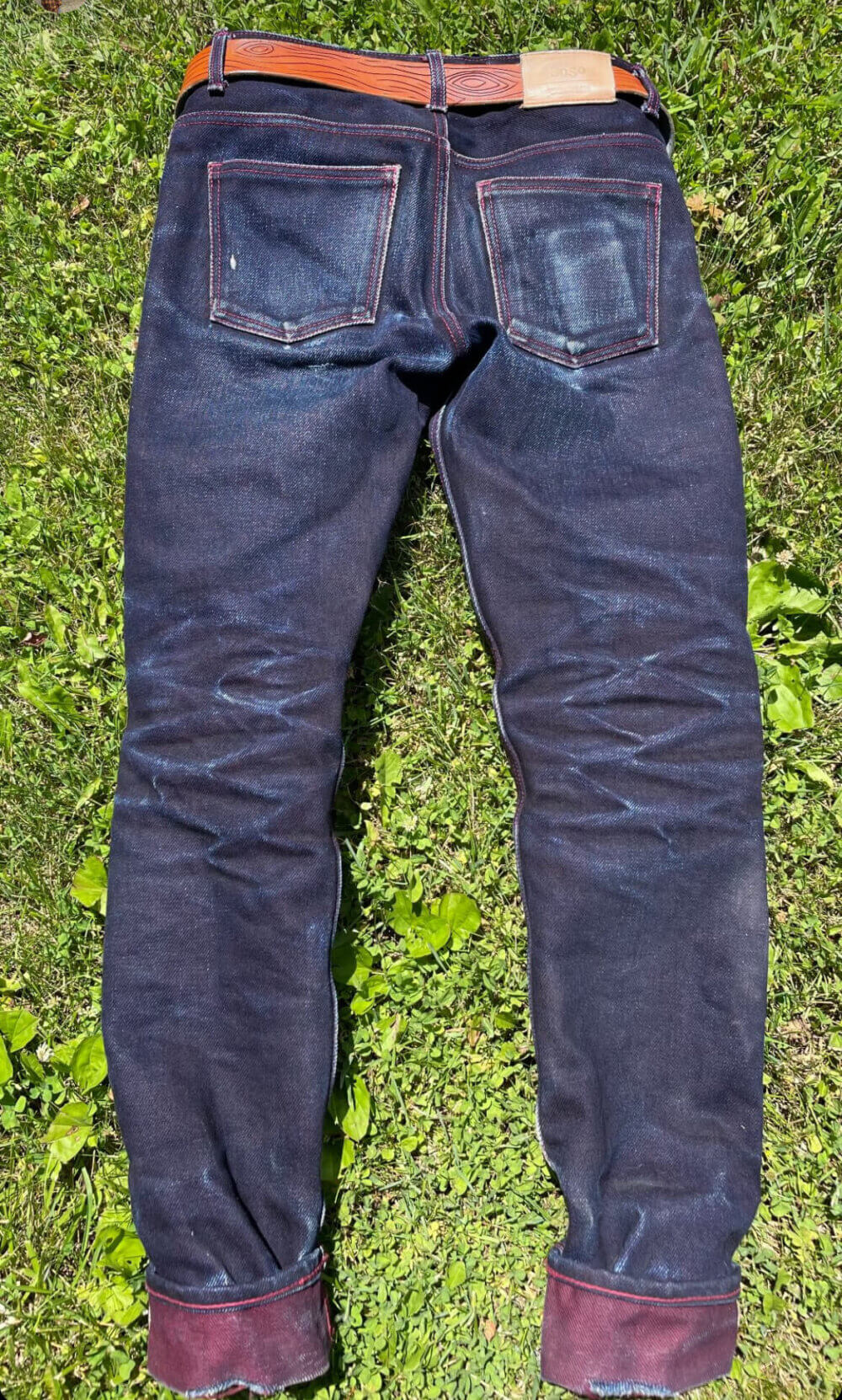22oz Red Weft Selvedge Denim Jeans - Image 8