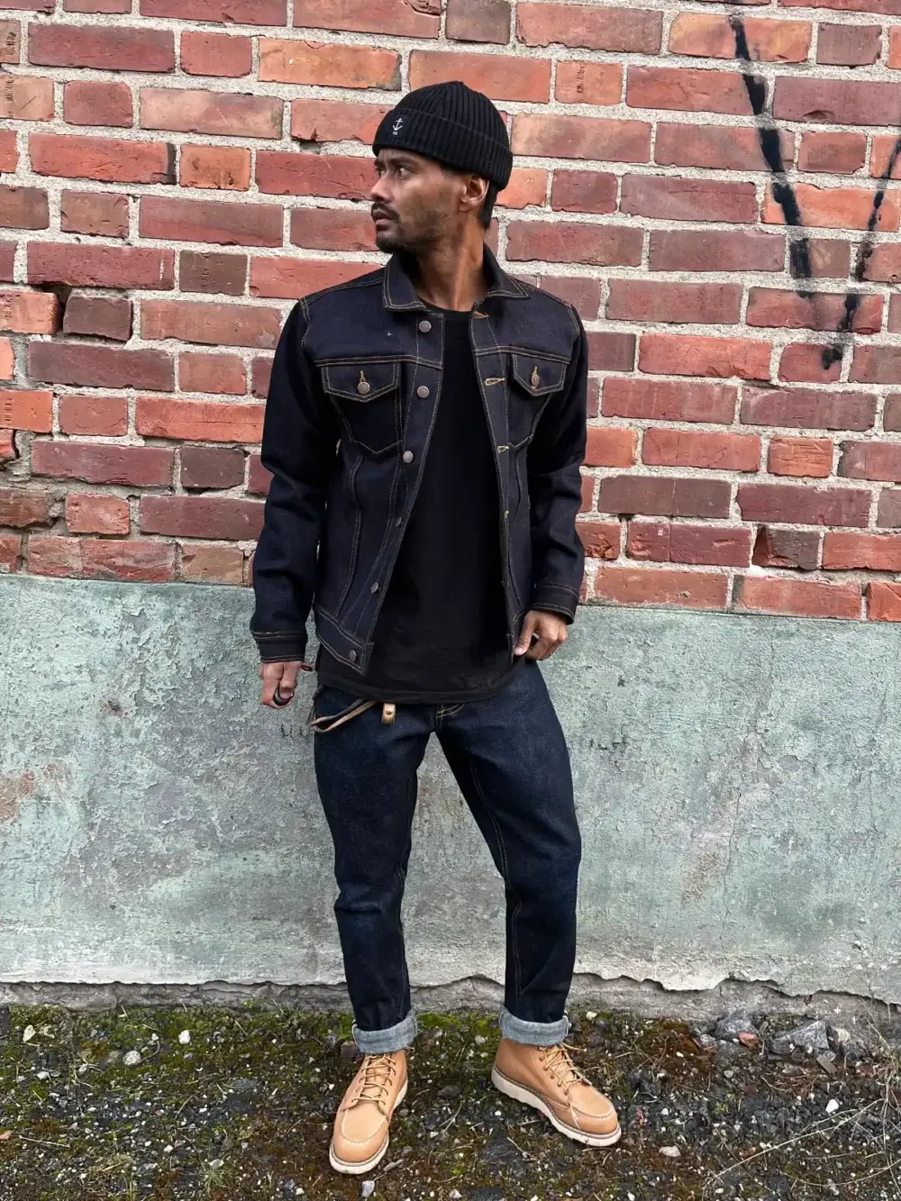 22oz Copper Weft Selvedge Denim Jacket - Image 7