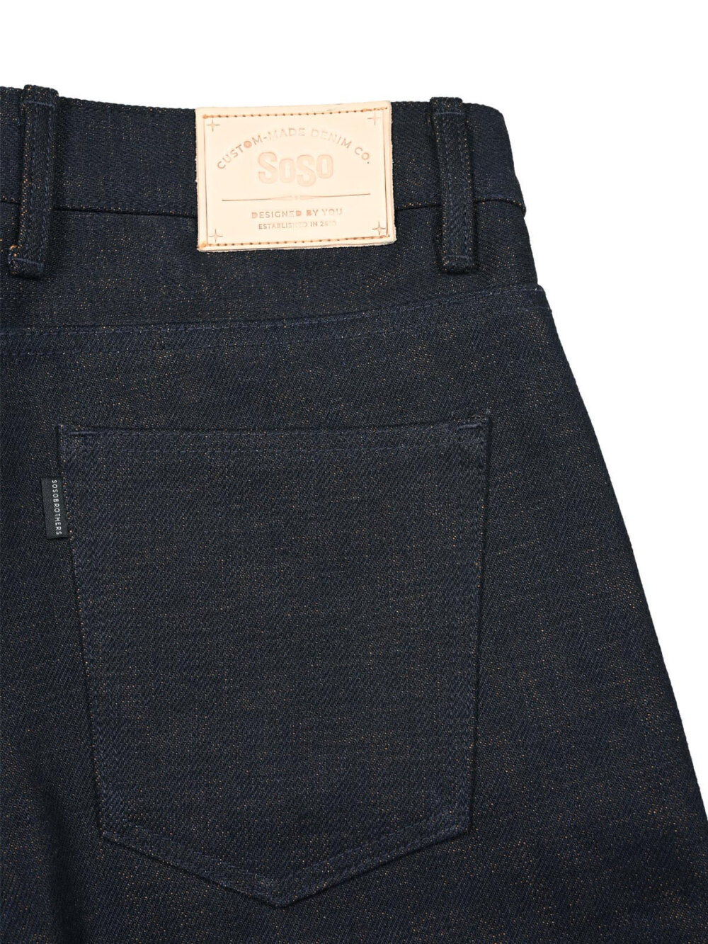 22oz Copper Weft Selvedge Denim Jeans - Image 10