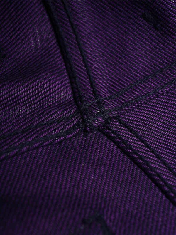 22oz Purple Weft Selvedge Denim Jeans - Image 8