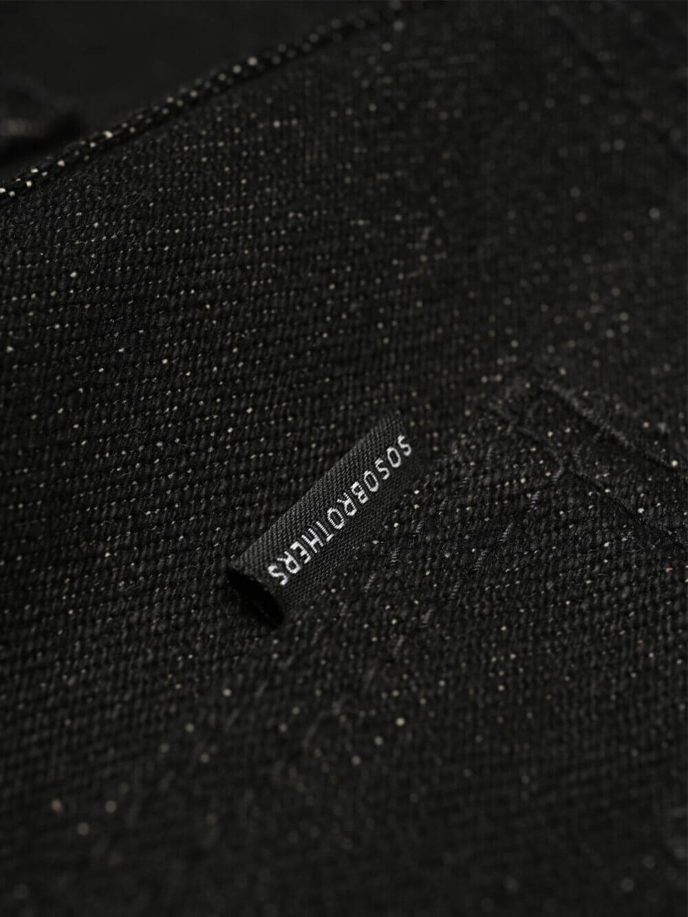 20oz Ghost Black Selvedge Denim Jeans - Image 13
