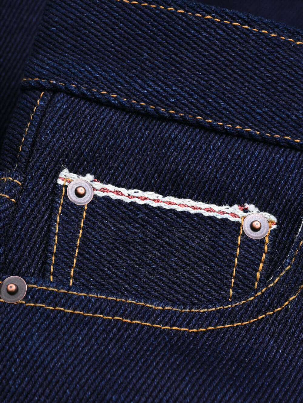 33oz Double Indigo Selvedge Denim “TBOL” Jeans - Image 9