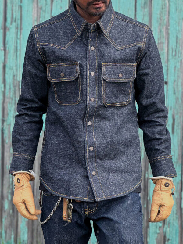 15oz Heritage Selvedge Denim Shirt