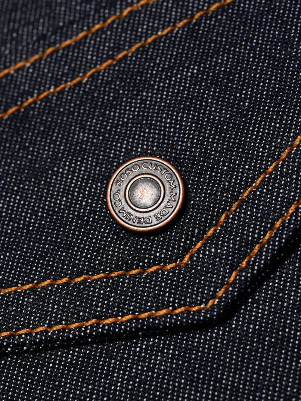 8oz Indigo Breeze Selvedge Denim Shirt - Image 7