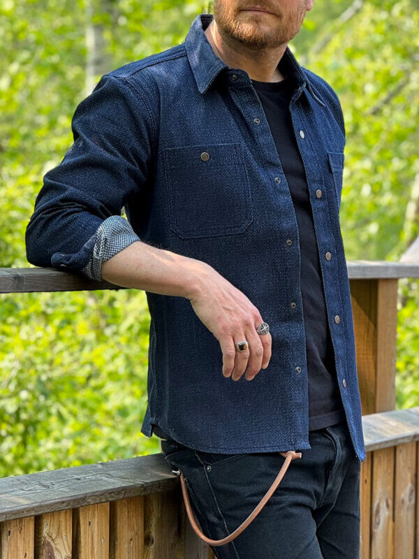 9.5oz Herringbone Denim Shirt