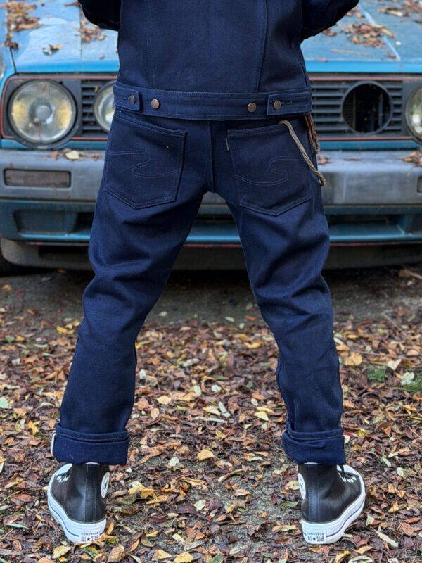 20oz Double Indigo Selvedge Denim Jeans