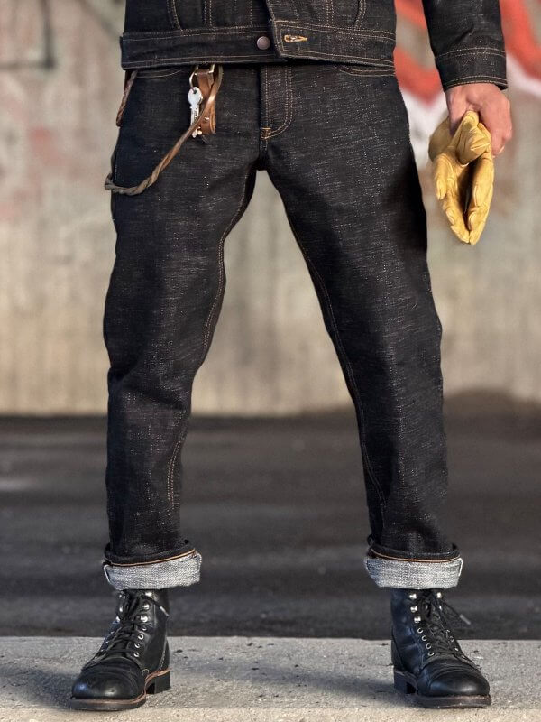 21oz Rough Slub Indigo Selvedge Jeans