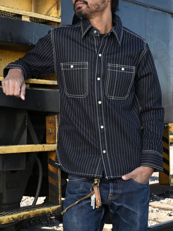 13oz Railroad Wabash Selvedge Mechanic Shirt