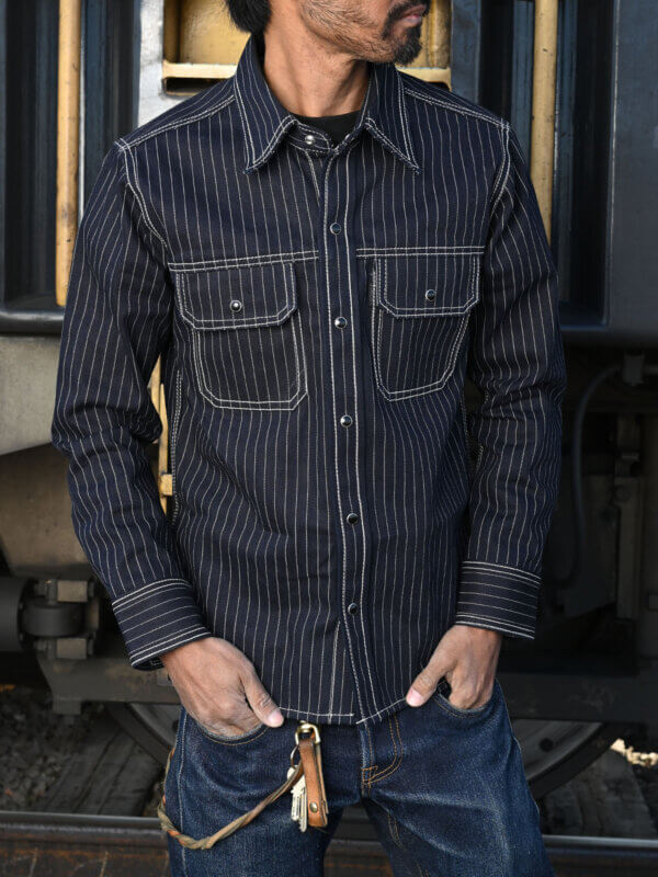 13oz Railroad Wabash Selvedge Work Shirt