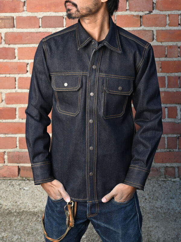 Ghost Indigo Selvedge Work Shirt - 20oz