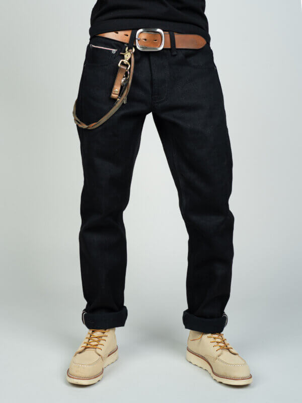 20oz Ghost Double Black Selvedge Jeans