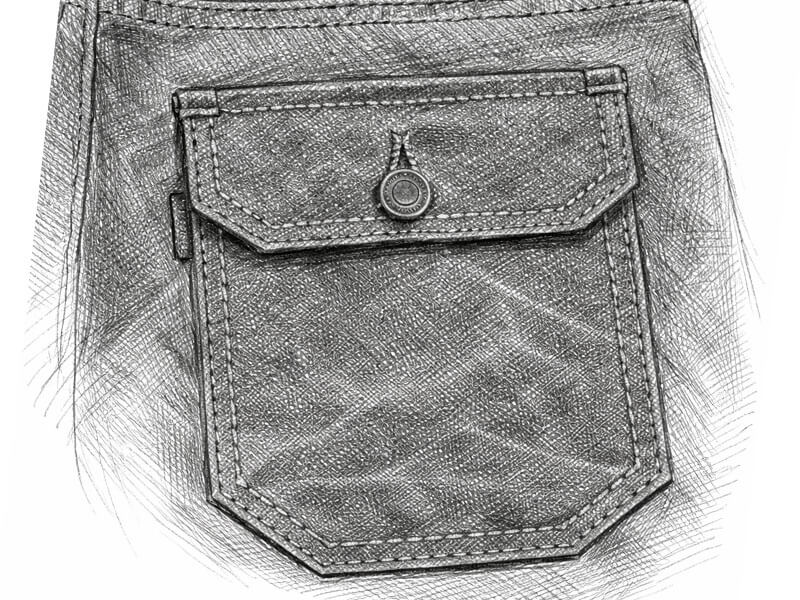 Workwear Back Pockets